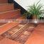 PP printing outdoor rubber step rubber backing mats