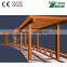 pergolas & bridge for outdoor or car wood plastic material