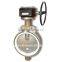 cast iron wafer type PTFE butterfly valve
