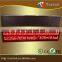 PH10mm 32x192 clock, tempe,image,gif,text,semi-outdoor gate head strip LED runing line sign