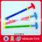 cartoon walking stick shape plastic toy water pump toys