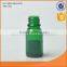 High quality colored glass lab bottle with certificate