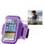 Waterproof sports style phone armband colorful running armband for iphone/samsung/blackberry/Htc