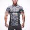 Tight Men's camo sublimation t shirt Custom cheap dri fit t-shirts                        
                                                Quality Choice