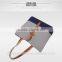 2016 new style shopping bag recycable canvas shopping bag large capacity lady bag