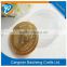 custom zinc alloy/copper souvenir gold coins with person design logo supplies cheap price and good quality