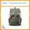 New vintage style casual Canvas backpack teenage student school bag 2016