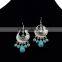 New design Bohemia Jewelry Drop Pendant Vintage Turquoise Earrings For Women