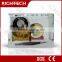 Richtech transparent LCD glass display cabinet with video advertising
