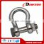 Stainless Steel Bolt type Bow Chain Shackle