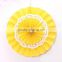 Yellow Paper Fans Backdrop Hanging Paper Fans Decoration Vintage Collection HANGING FANS birthday party Decoration