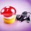 New design mixed colors touch mushroom night light