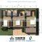 Steel Material and House,Office,Villa Use Prefab villa 145SQM (145SFT)