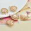 New Style Silver Plated Brass Filigree Diamond Hollow Lockets Jewelry Pendant 18*20*8mm