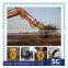excavator accessories 10T used excavator wood grasp forks timber grapple for sale