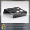 China manufacturer sheet metal enclosure fabrication, customized instrument iron black sheet metal enclosure