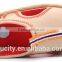 2014 New Designs Flat Fabric Baby Barefoor Sandals