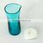 600ml fruit infusion water pitcher with lid for juice, orange lemon fruit, plastic jug with infuser