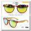 Sunglasses Bamboo Arms Plastic Frame Green Color Lenses Women Bamboo Sun Glasses