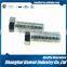 High strength M42 large remove stripped hex bolt BC.BD ASTM A354 Nickel Electro plating