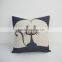 Eco-Friendly Non-Toxic Linen/Cotton fabric home decor square cat pillow