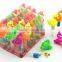 Plastic Swan Whistle Toy Candy in Trays