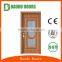 2016 new designs bathroom pvc mdf doors prices wooden interior