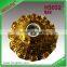 Wholesale lamp bases B22 lamp holder flower shape gold color plastic lampholder