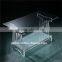 high quality acrylic clear coffee table