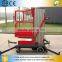 SHANDONG telescopic ladder aluminum lift aerial work platform