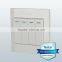 pure white 4 gang 2 way electric wall switch