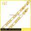 Wholesales Designs 18K Gold Long Stainless Steel Mens Jewelry Figaro Resin Chains Link Necklace(SC-004)