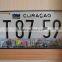 Registration License Plate