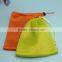 colorful sandwich mesh drawstring bag laundry bag