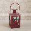 Xmas metal lantern for home decoration