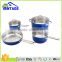 High-grade 8pcs kitchen accessories cookware stainless steel with cooking pots and pans set