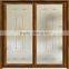 tempered art glass for front door