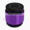 Metallic mini bluetooth speaker music player