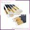 Free Shipping 12 Pcs Private Label Synthetic Hair Cosmetics Makeup Brush Set