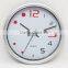 2016 hot selling white red words round wall clock dia.20cm $1.0