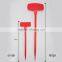 2016 hot sale T shape bevld plastic gardening colorful tags plant label wholesale