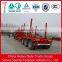 sitong factory: wood transport low loader semi-trailer