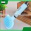 pet accessories tool plastic long handle hanging cat dog pet bath massage hair removal grooming slicker brush comb