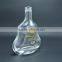 Special shape glass wine bottle 700ml glass cork bottle