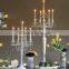 crystal hanging candelabra/ wedding crystal candelabra/wedding table candelabra