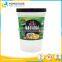 280g Disposable Small Plastic Sauce Container, Round Peanut Jars