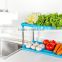 Mix color Stock Layer 2 Steel Tub Multifunction Combined Storage Rack