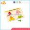 Wholesale new product cheap 3d wooden puzzle toy educational kid wooden puzzle toy W14A099