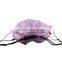 Cheap promotion polyester nylon gym sport drawstring bag
