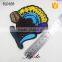 China wholesale tshirt fabric applique embroidery designs for clothes